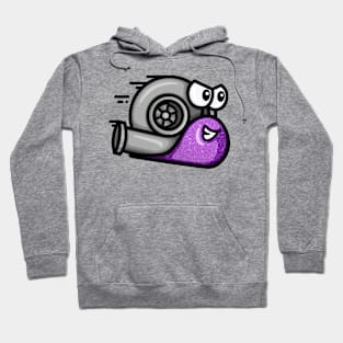 Turbo Snail - Purple Sparkle Hoodie